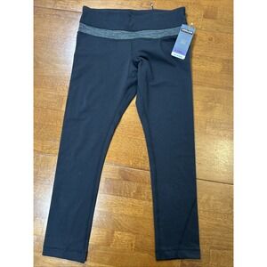 New Kirkland Leggings 3/4 Women's Size XS Black NWT